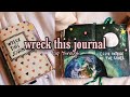wreck this journal flip through! (completed) || emma.wtj  🌸✨