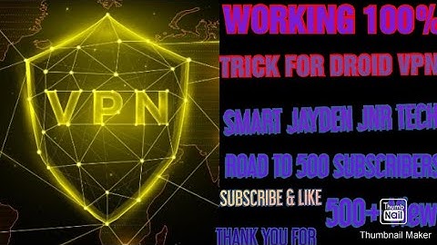 New trick for droid vpn|| Connected under a minute || working 100%