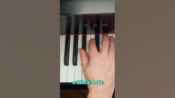 Two piano tips about thumbs on black keys