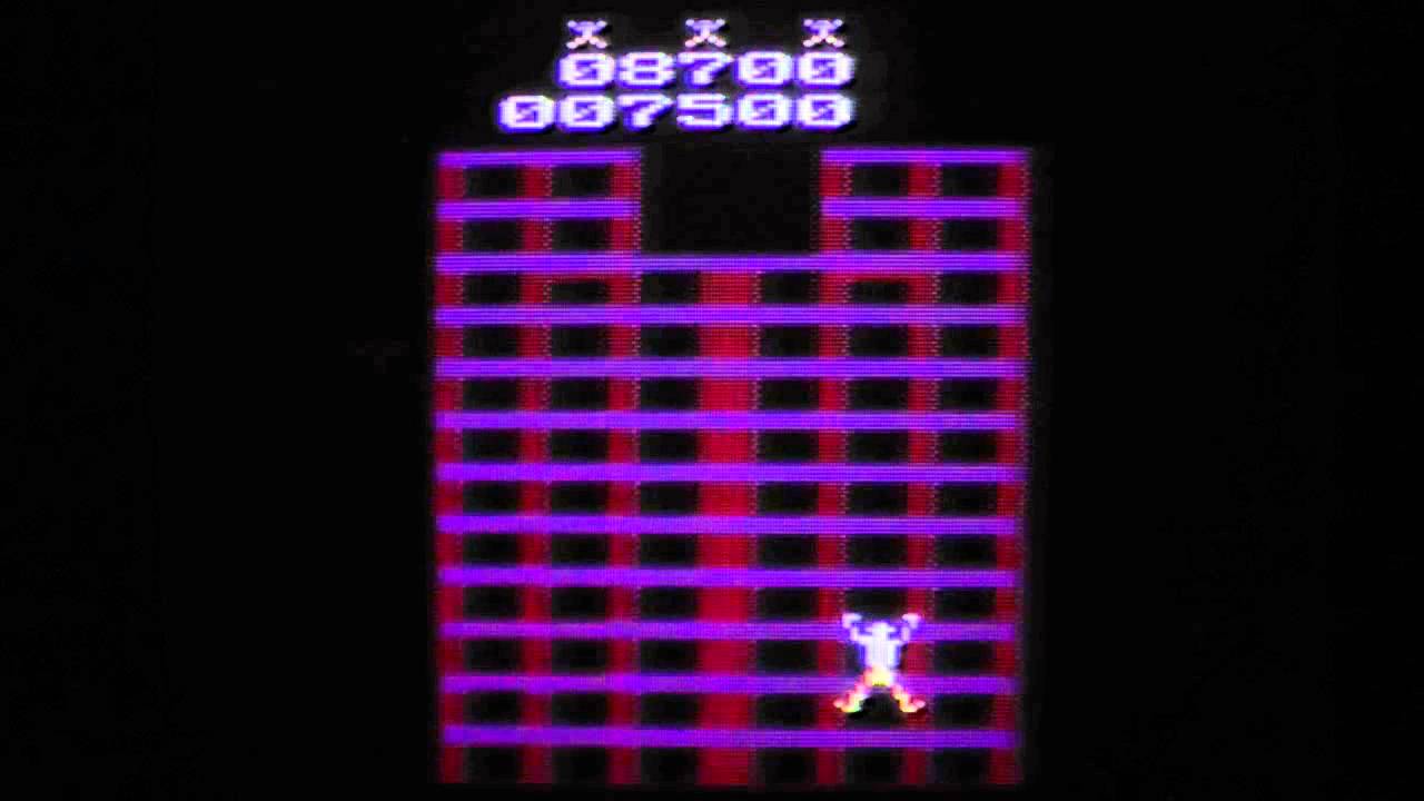 Let's Play Crazy Climber (Atari 2600) YouTube