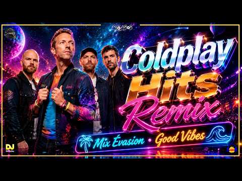 🎧 Coldplay Hits Remix  Mix Évasion  Good Vibes 2025 🔥