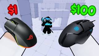 I used a CHEAP vs EXPENSIVE Mouse for Rivals..