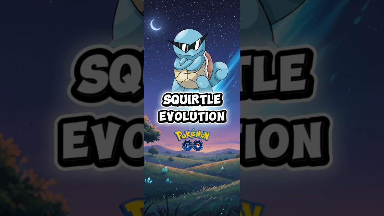 Squirtle Evolution | Pokemon Go | #pgsharp #pokemon #pokemongo # ...