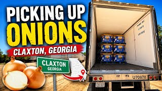 Picking Up Onions 🧅 In 📍Claxton, Georgia 