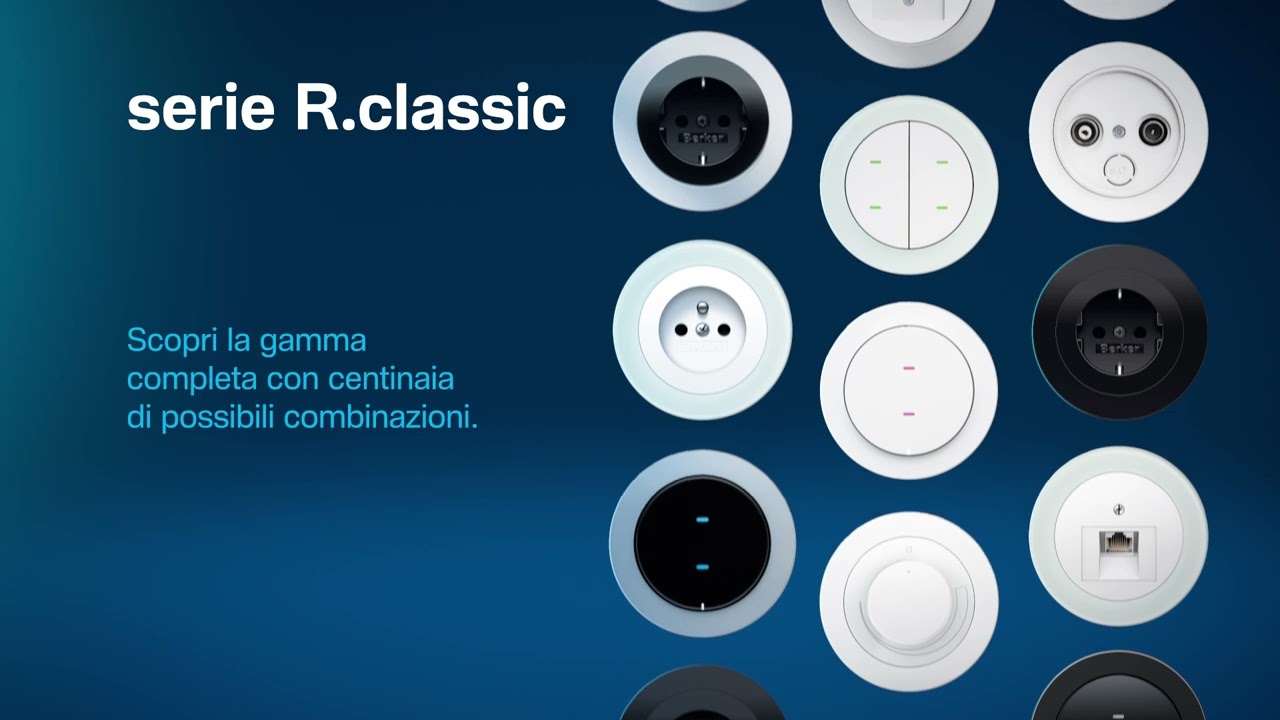 Serie civile Berker R.classic