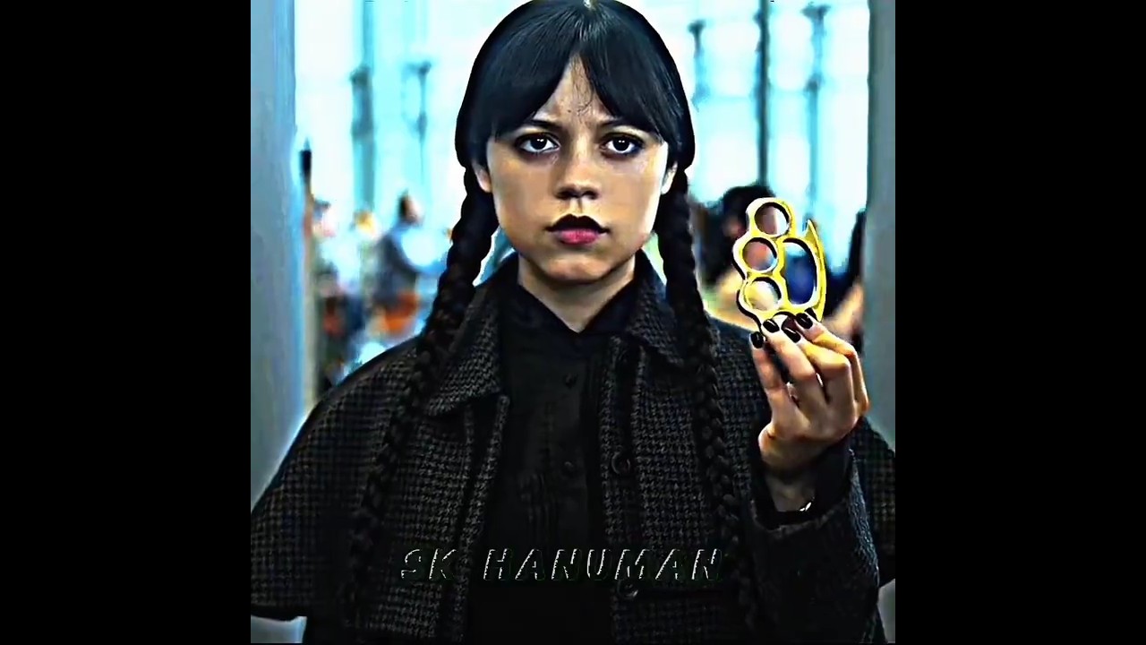 Wednesday Season 2 is looking so good! /Wednesday Edit || Song - Fica De Quatão-(slowed )