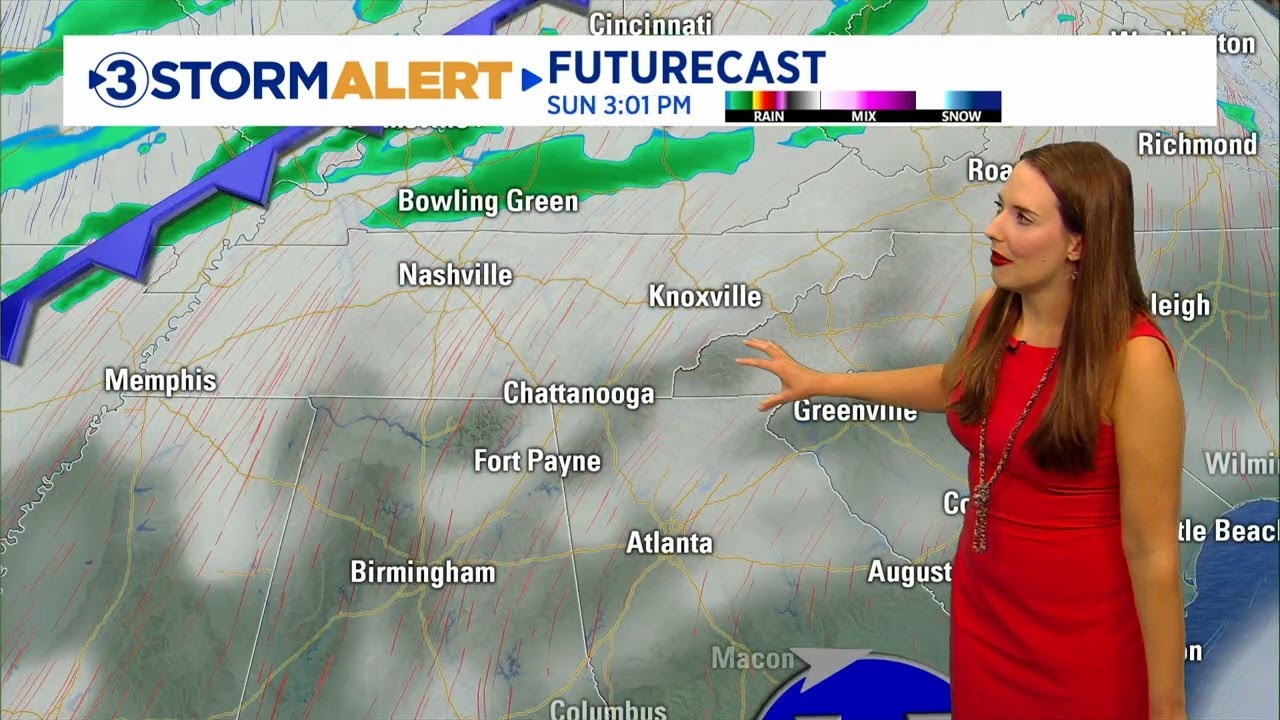 Alison Pryor's Friday morning weather - YouTube