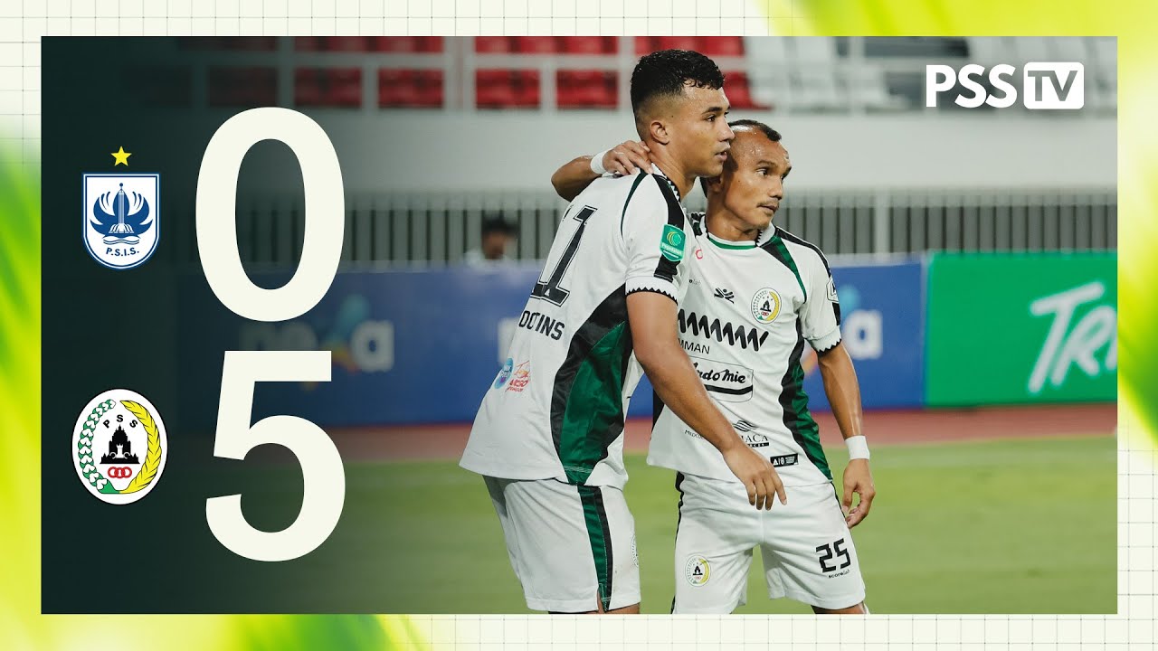 Highlight Momen: 5 Gol Tanpa Balas - PSIS Semarang vs PSS Sleman I Pegadaian Championship