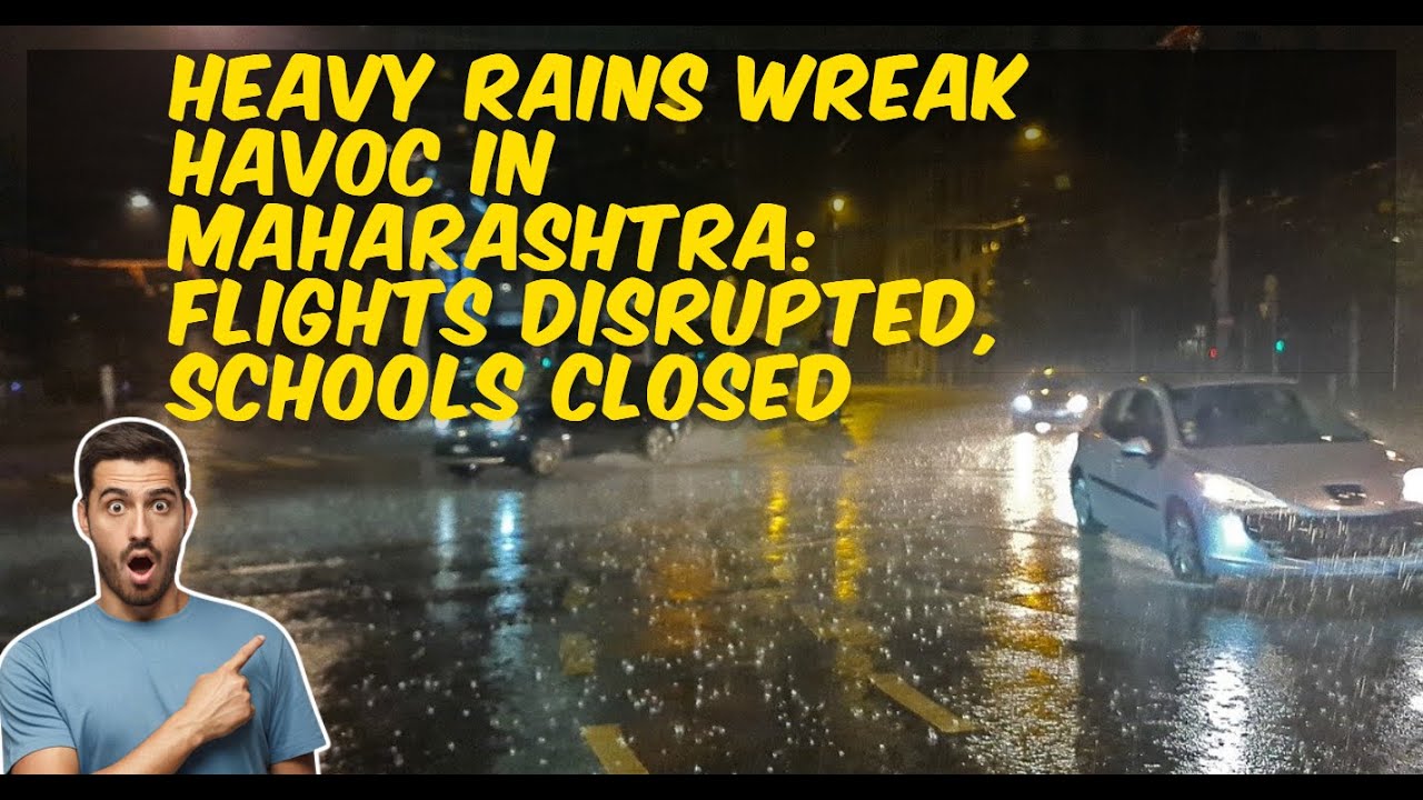 Heavy Rains Wreak Havoc in Maharashtra - YouTube