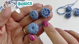 Crochet buttons yourself