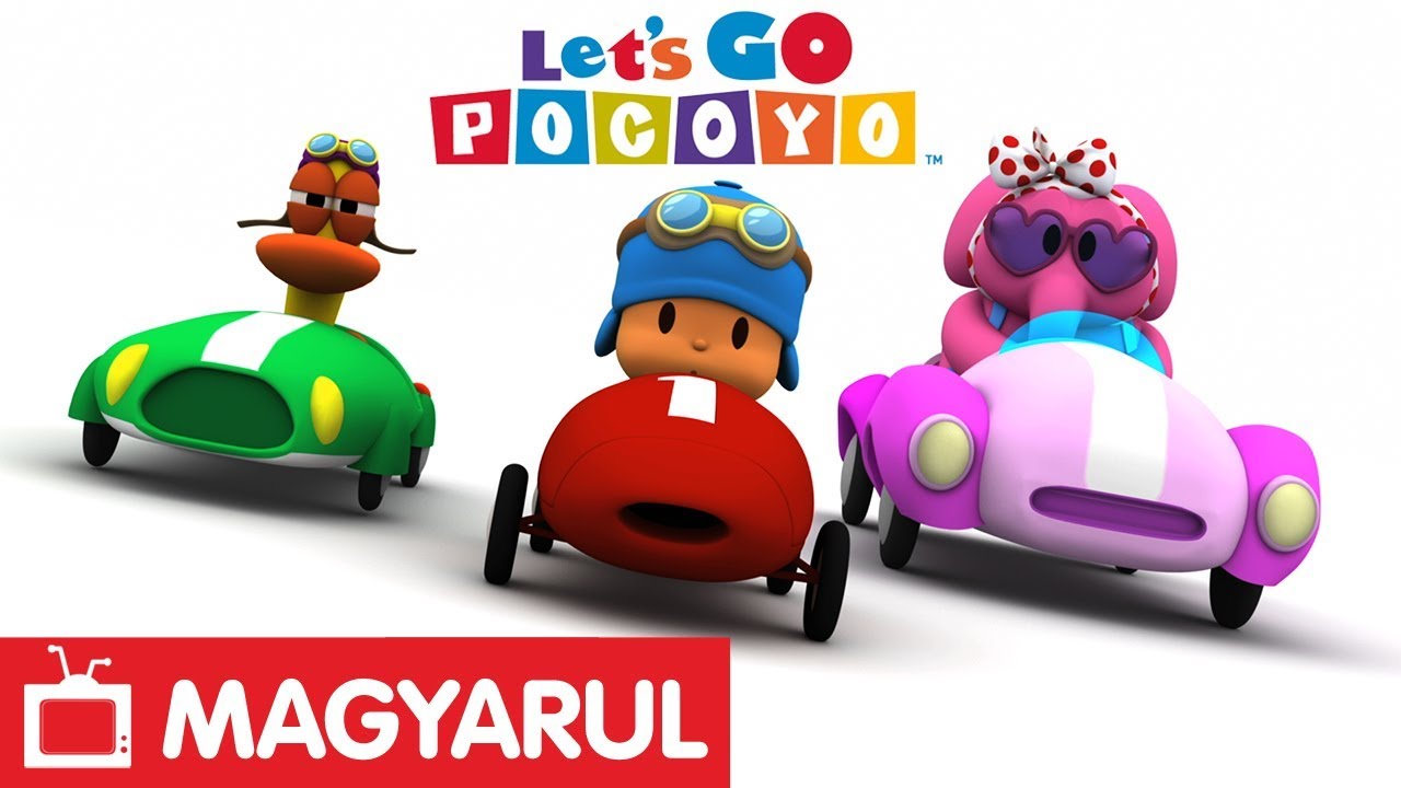 POCOYO MAGYARUL | Pocoyo: Vigyázz, kész, rajt! (S03E07)