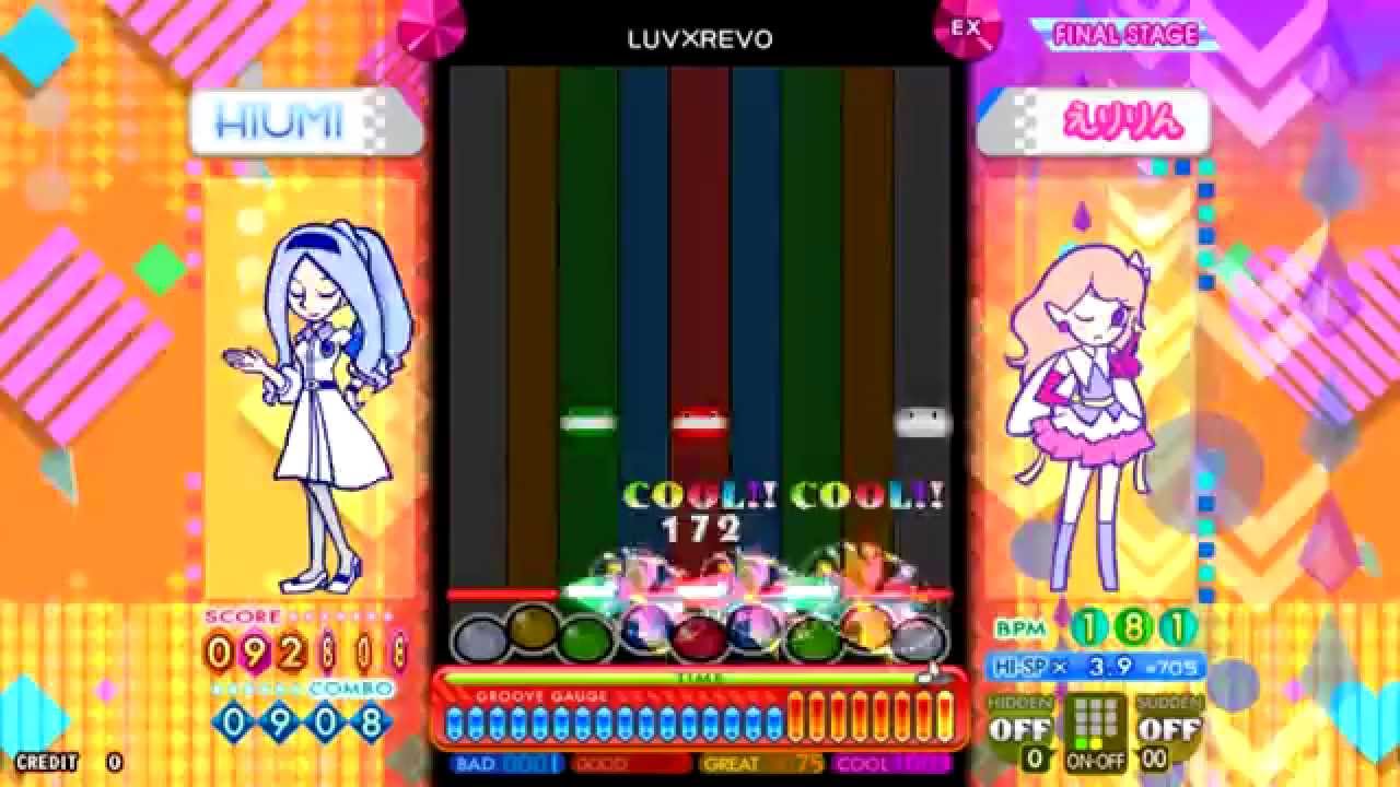 pop'n music] ディーヴァポップ / LUV×REVO EX mirror - YouTube