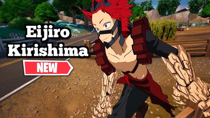 My Hero Academia Characters Shoto, Red Riot, and Pinky Join Fortnite