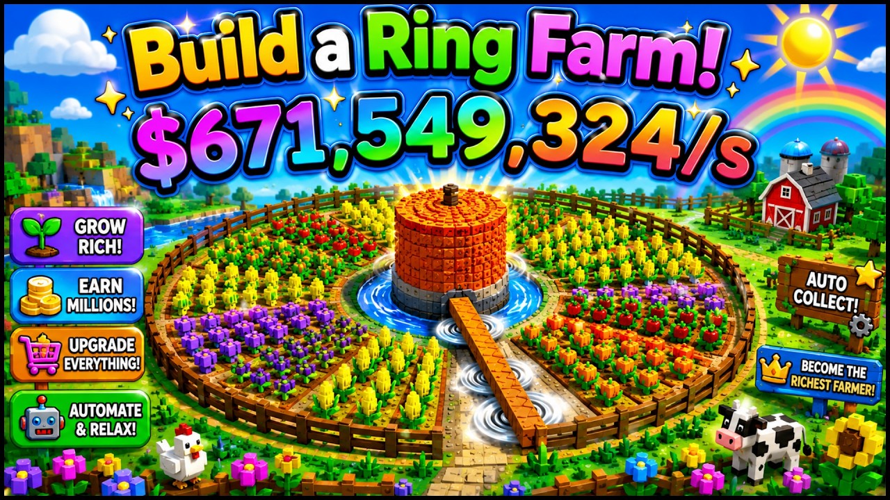 Ring Farm BUILD A RING FARM! - ROBLOX - EPISODE 1 - YouTube