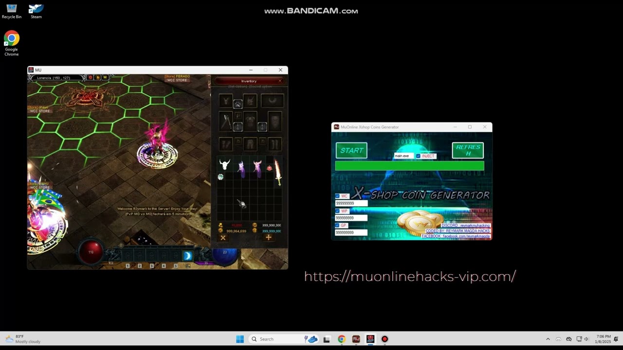 MuOnline SS6 : WCOIN HACK