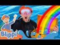 Blippi splish splash water song  educational songs for kids