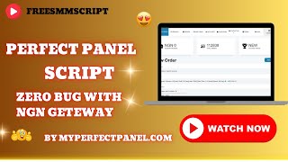 Perfect Panel Script Nigerian With NGN Payment System || Perfect Panel Smm Script || #freesmmscript
