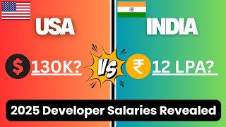 💰 Backend Developer Salary 2025: India vs USA | Real Data, Taxes & Cost of Living Explained