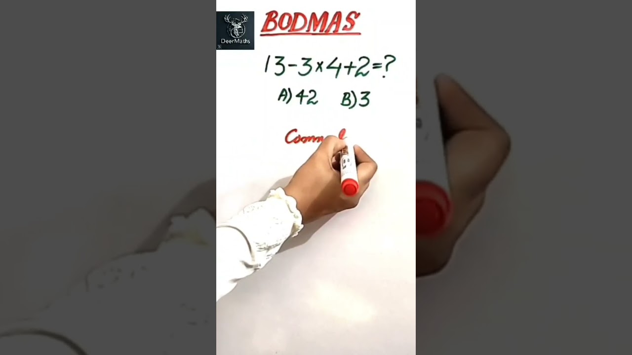 Solve This Math Challenge if You Dare! DeerMaths 