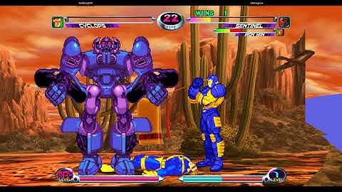 Marvel Vs Capcom 2 - HellKnightX (Blackheart/Ironman/Cyclops) vs srkmagnus (Sentinel/Ironman/Cable)
