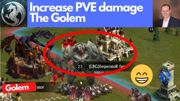 Increase PVE Damage 😀 (Golem March) - King of Avalon