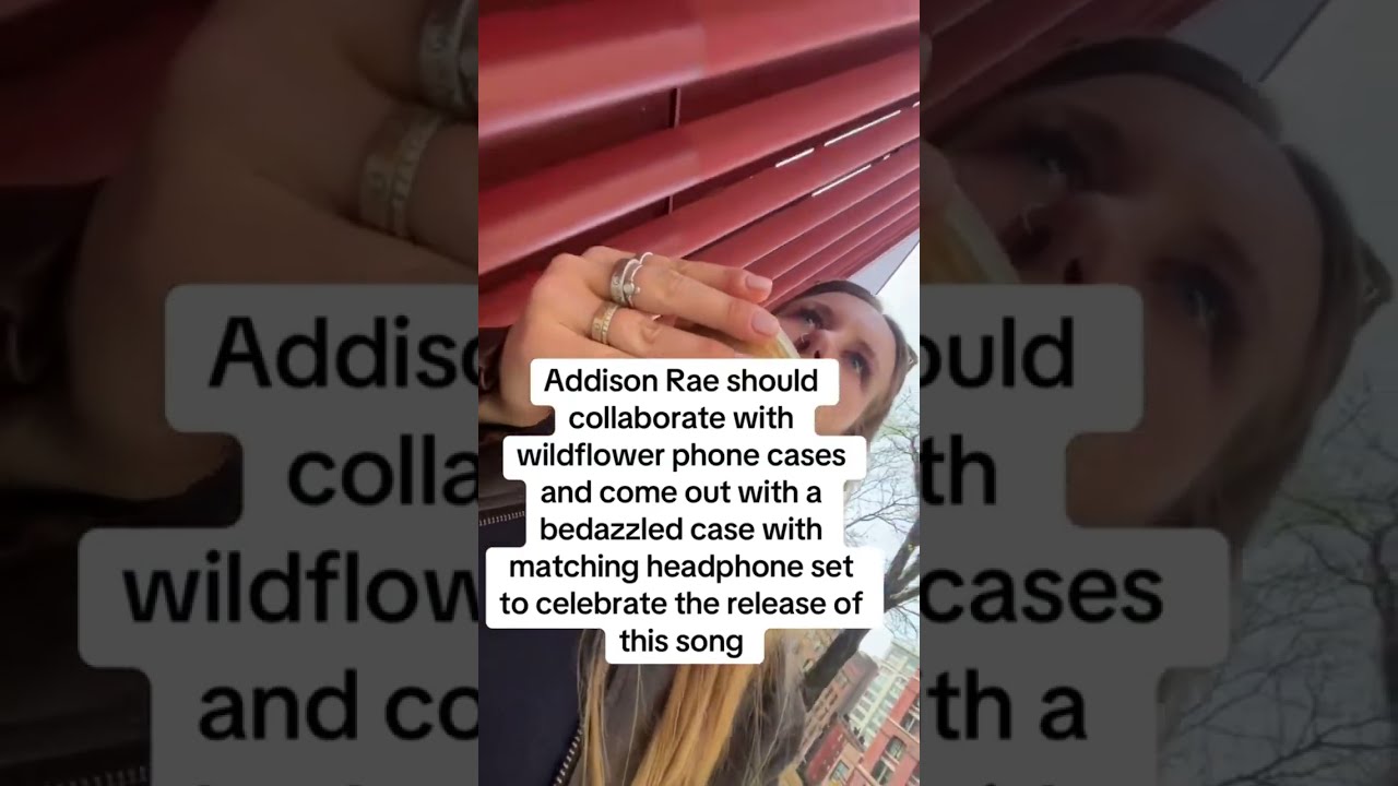 Thoughts On An Addison Rae X Wildflower Phone Case And Headphone Set
