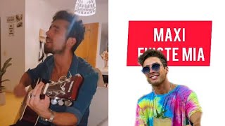 Video thumbnail of "Maxi - Fuiste Mia (Acústico)"