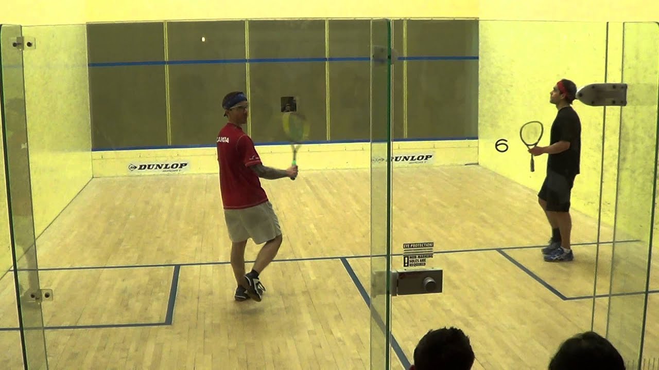 2012 Canadian National Squash Championships Men's 30+ Final 5th game