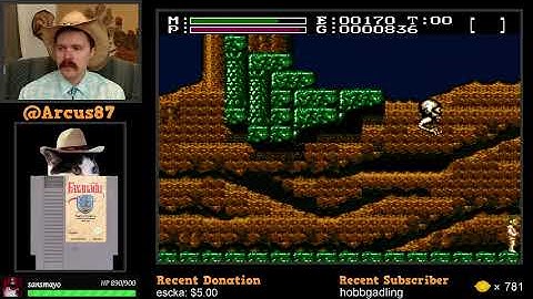 Faxanadu (NES) casual playthrough by Arcus