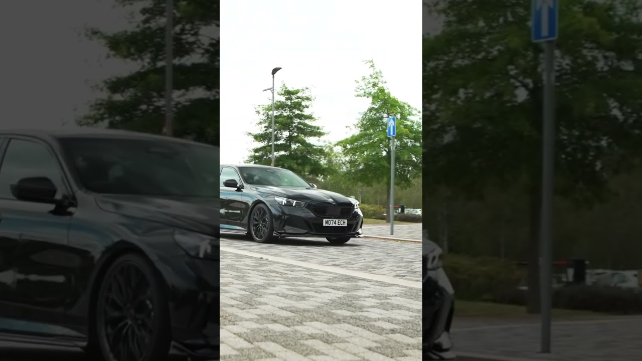 BMW G60 5 series gets 22” Motech wheels 