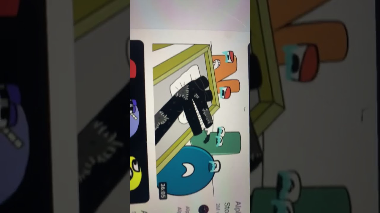 Sad Story of alphabet lore friends￼