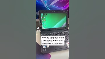 How to upgrade from windows 7 or 8.1 to windows 10 for free #shorts