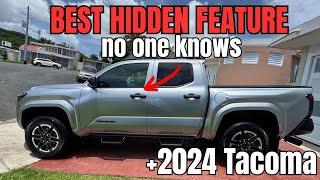 BEST HIDDEN FEATURE of the +2024 TACOMA