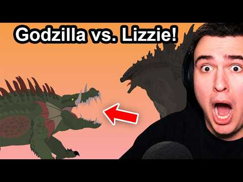 Godzilla Vs. Lizzie...