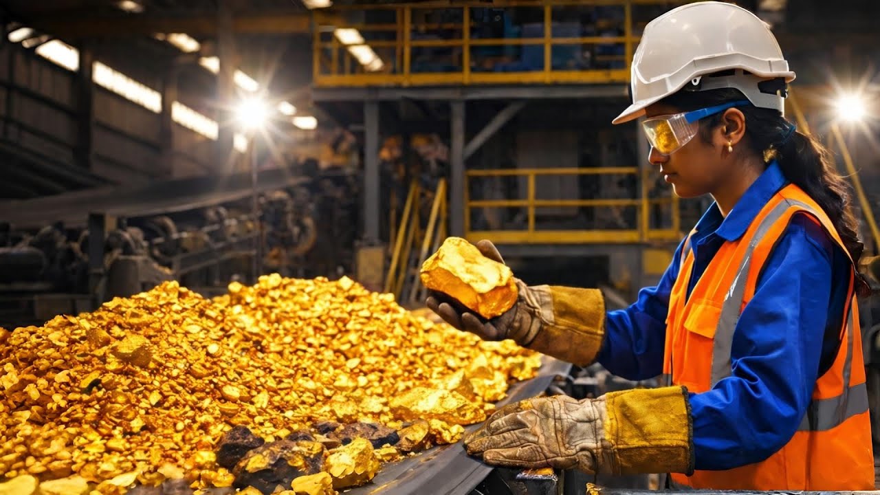 How Gold Bars Are Made | Inside a Massive Factory