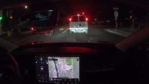 Tesla - Speed Assist Test #2 - 2020.36.3.1