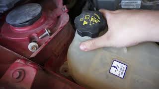 REPLACING Dodge Dart COOLANT RESERVOIR *HOW TO*