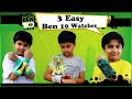 How to Make 3 Easy Ben 10 Watches DIY with Cardboard and Paper | Easy DIY Ben 10 Watch Ideas