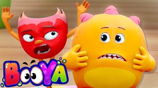 Scaredy Booya | Funny Videos For Kids | Baby Cartoon for Children | Fun Videos with Booya Cartoons