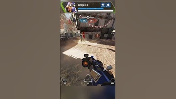 NICE mid-range flick Kraber no-scope in TDM (Apex Legends) #shorts