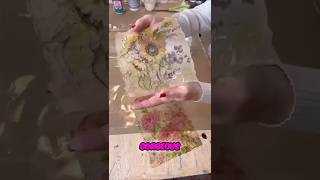 DIY Decoupage Paper How to Make Faux Rice Paper with Napkins | Easy Mod Podge DIY crafts