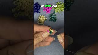 Full Learn Cubic Right-Angle Weave: Easy 5-Color Bead Tutorial Update