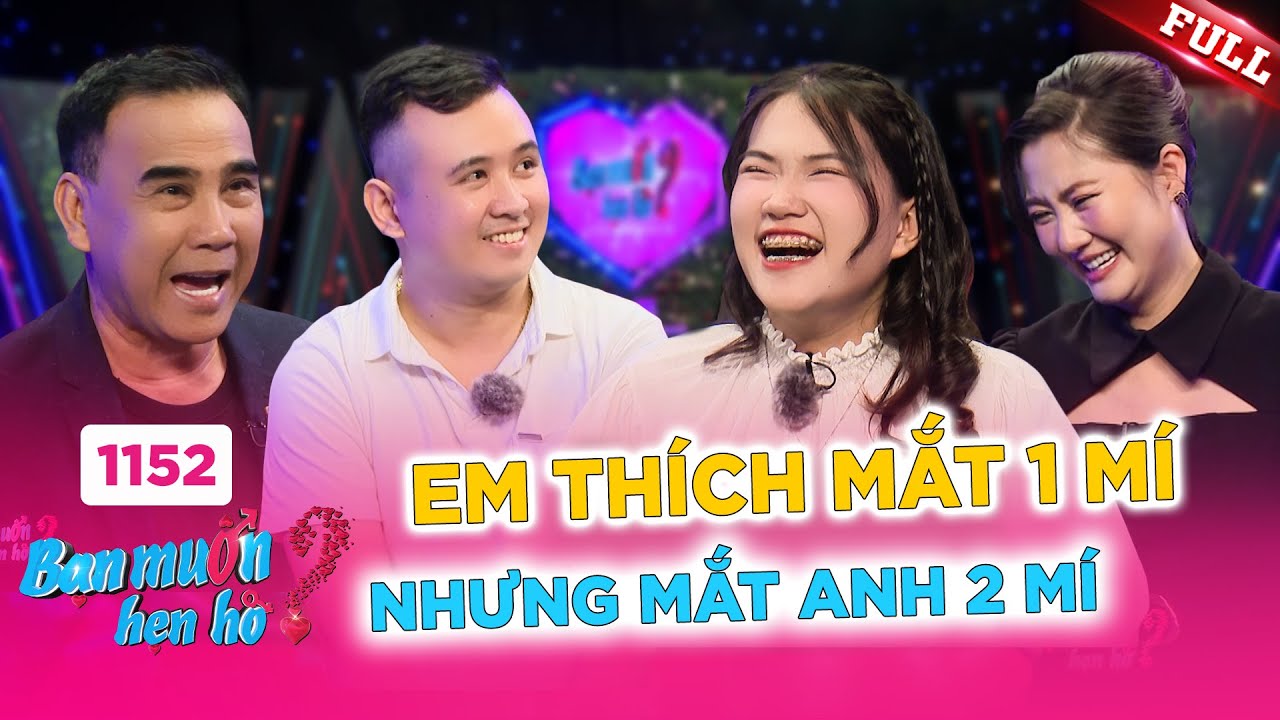 Bạn Muốn Hẹn Hò 1152B | Chàng kỹ sư hiền khô “đổ đứ đừ” cô gái Gen Z nhảy funny dance