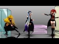 【MMD】WAVE 3mens ver (fixed cameraVer )