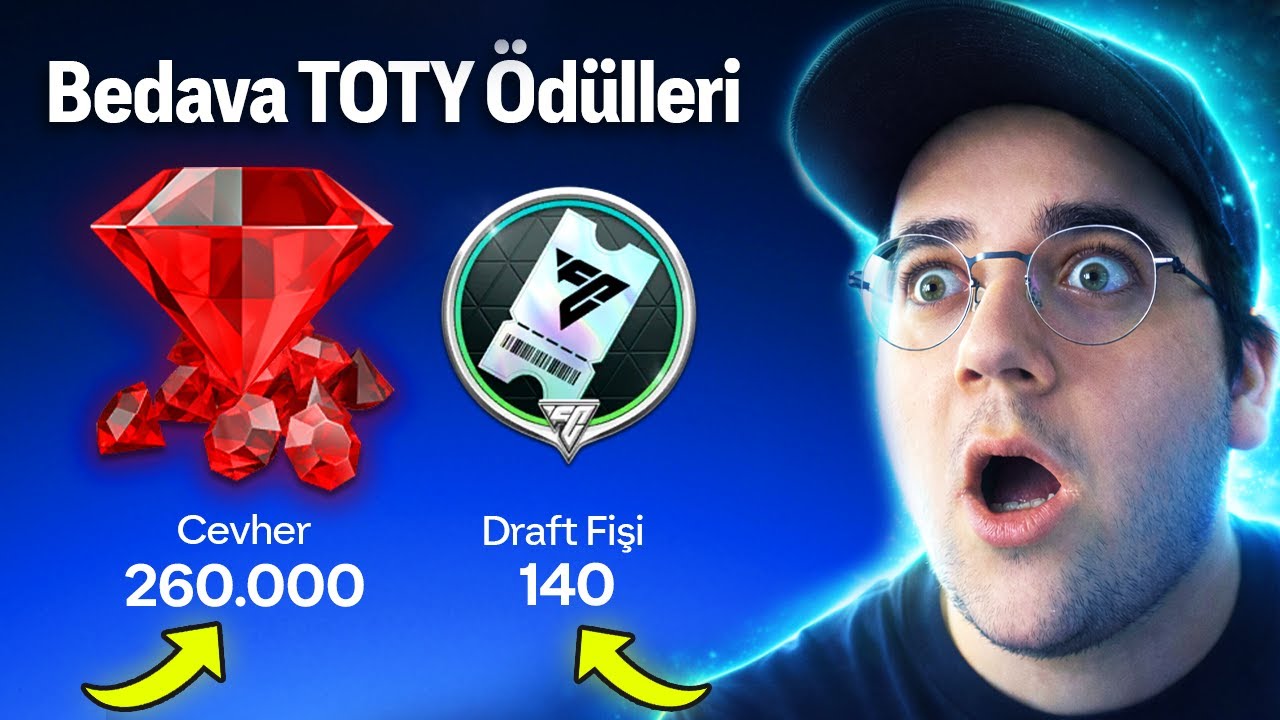 EA HERKESE BEDAVA 140 DRAFT FİŞİ ve 260.000 BİN CEVHER VERİYOR 😱 İNANILMAZ TAKTİK | TOTY FC Mobile