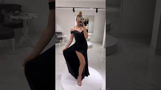 Time stops when your wear🌼 JOYCE our Maxi in Black🖤 #shorts #fashionbrand #youtubeshorts #fashion