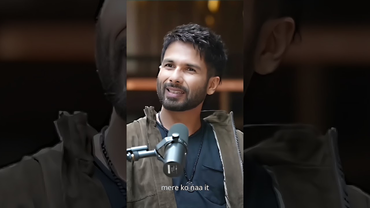 Shahid kapoor said about power dynamics advice in his life don't miss 