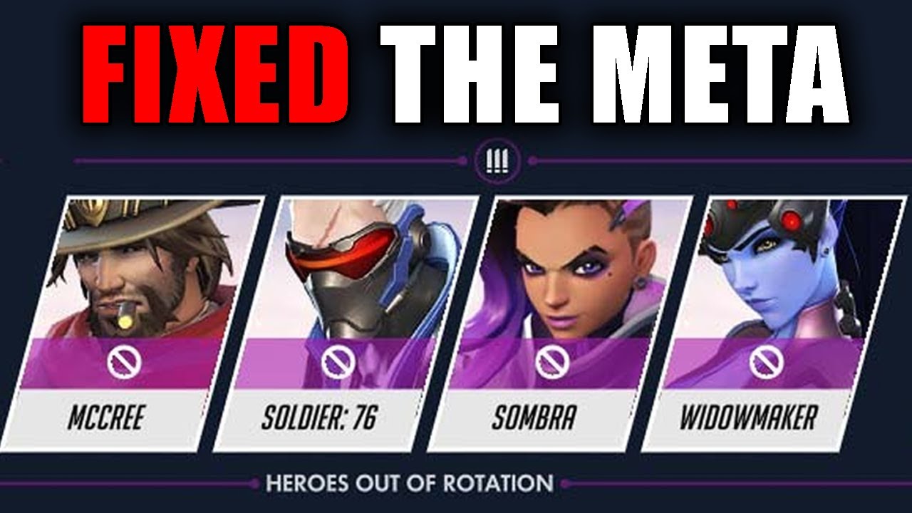 Would Hero Rotations Save Overwatch 2's Broken Meta Problem?