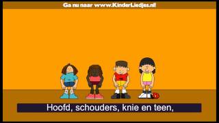 Vignette de la vidéo "Kinderliedjes van vroeger - Hoofd schouders knie en teen"