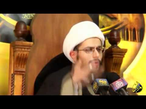 حديث الضرير مع النبي